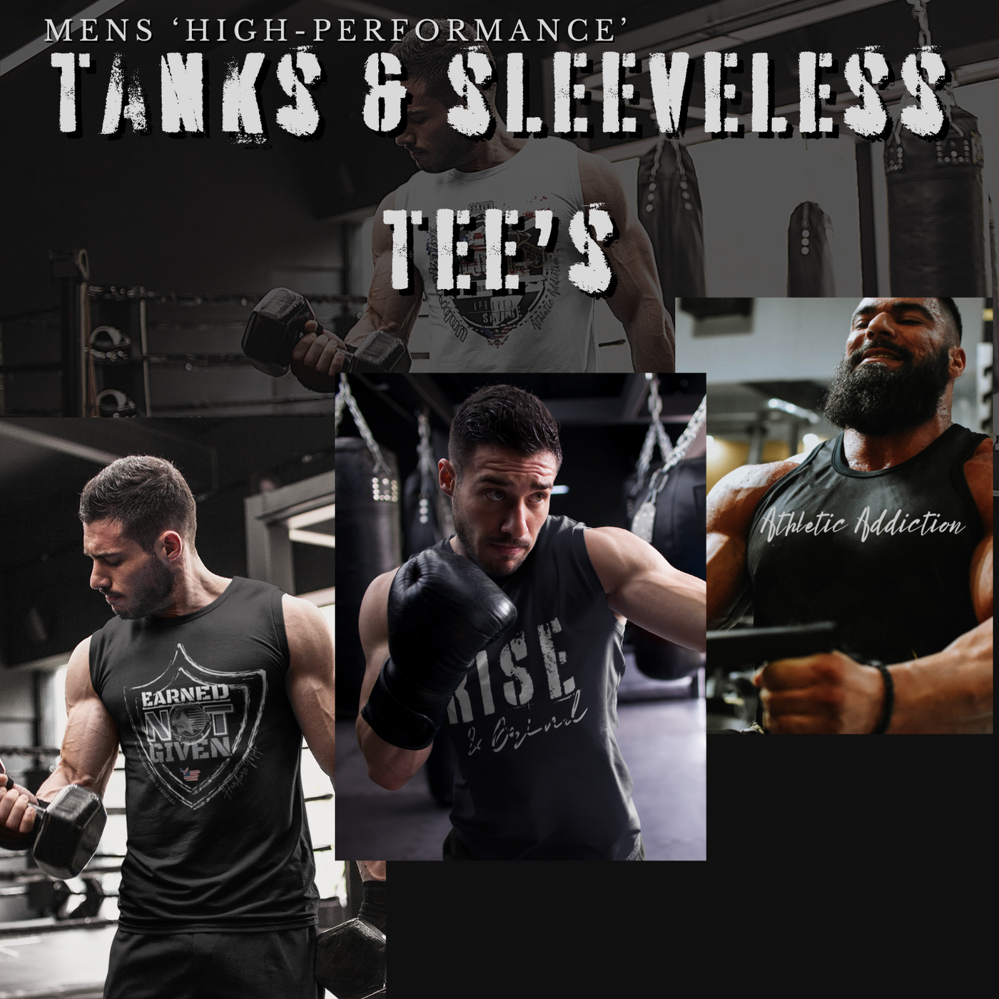 mens tanks & sleeveless Shirts