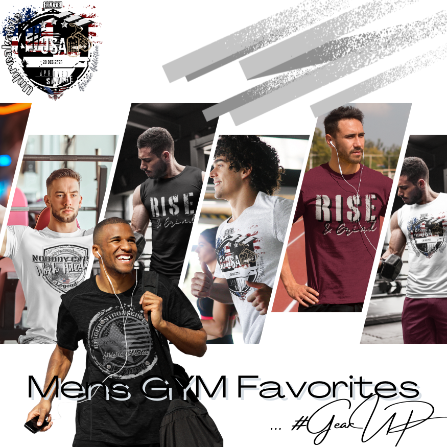 Mens gym favorites