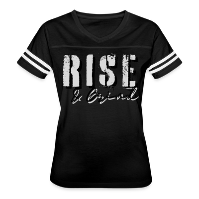 Women’s Vintage Sport T-Shirt - black/white
