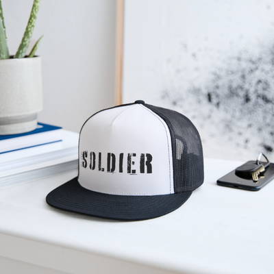 Trucker Hat - white/black