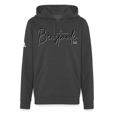 Adidas Unisex Fleece Hoodie - charcoal grey