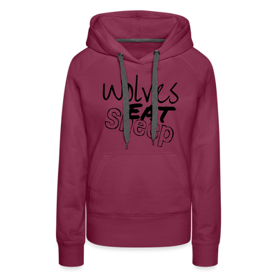 Women’s Premium Hoodie - burgundy