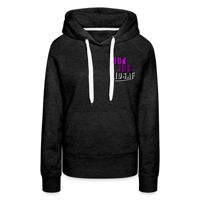 Women’s Premium Hoodie - charcoal grey