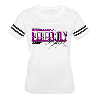 Women’s Vintage Sport T-Shirt - white/black