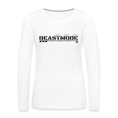 Women's Premium Long Sleeve T-Shirt - white