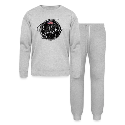 Bella + Canvas Unisex Lounge Wear Set - heather gray