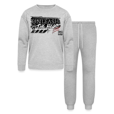 Bella + Canvas Unisex Lounge Wear Set - heather gray
