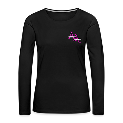 Women's Premium Long Sleeve T-Shirt - black