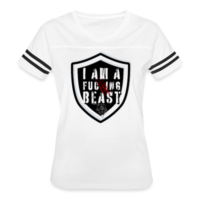 Women’s Vintage Sport T-Shirt - white/black