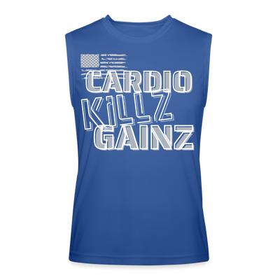 Men’s Performance Sleeveless Shirt - royal blue