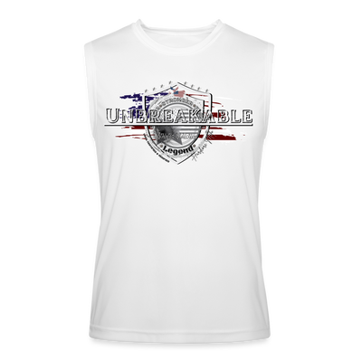 Men’s Performance Sleeveless Shirt - white