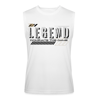 Men’s Performance Sleeveless Shirt - white