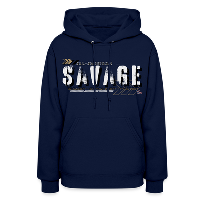 Women's Hoodie - navy