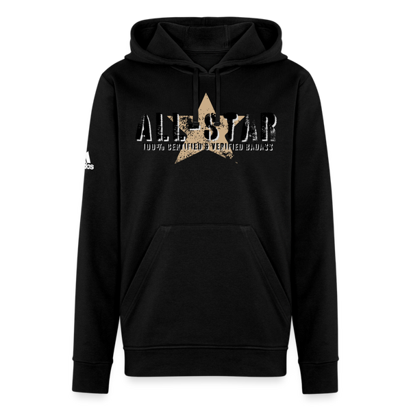 Adidas Unisex Fleece Hoodie - black