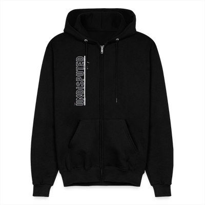 Champion Unisex Full Zip Hoodie - black