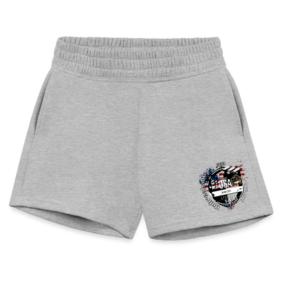 Women's Jogger Short - heather gray