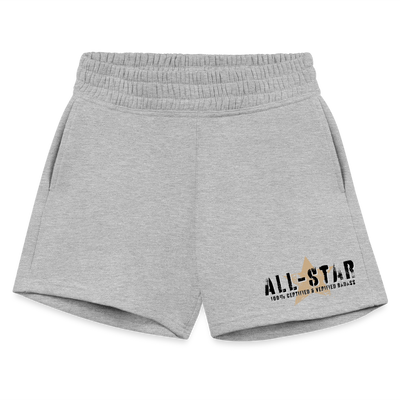 Women's Jogger Short - heather gray