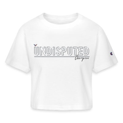 Champion Women’s Cropped T-Shirt - white