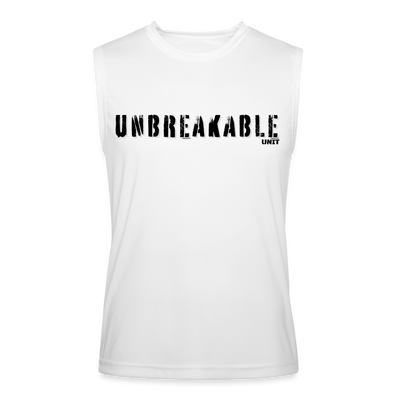 Men’s Performance Sleeveless Shirt - white