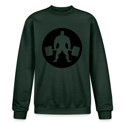 Champion Unisex Powerblend Sweatshirt - Dark Green