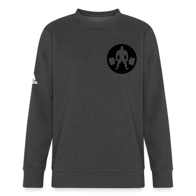 Adidas Unisex Fleece Crewneck Sweatshirt - charcoal grey