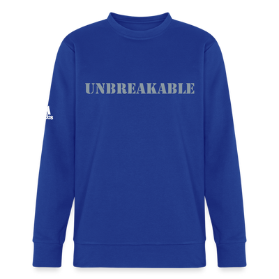 Adidas Unisex Fleece Crewneck Sweatshirt - royal blue