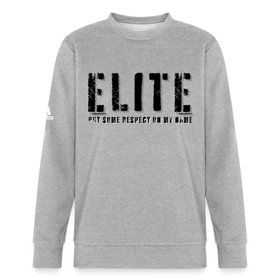 Adidas Unisex Fleece Crewneck Sweatshirt - heather gray