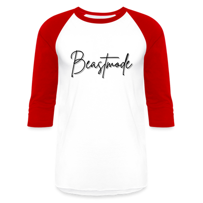 Baseball T-Shirt - white/red