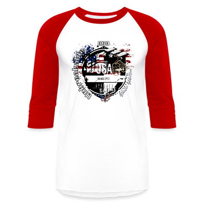 Baseball T-Shirt - white/red