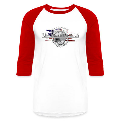 Baseball T-Shirt - white/red