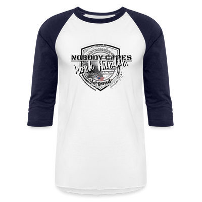 Baseball T-Shirt - white/navy