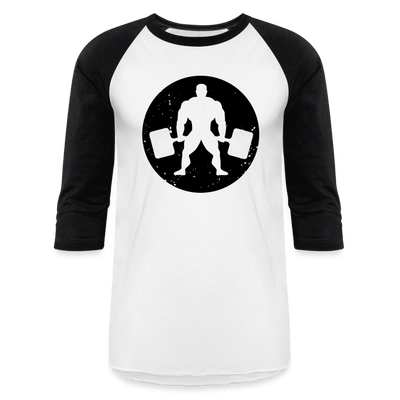 Baseball T-Shirt - white/black