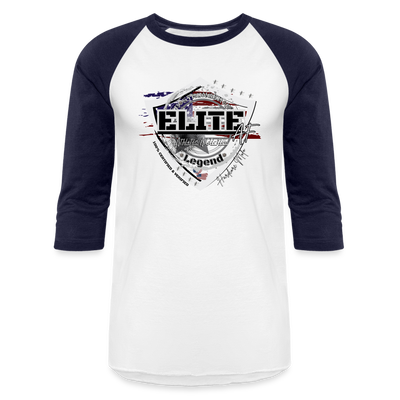 Baseball T-Shirt - white/navy