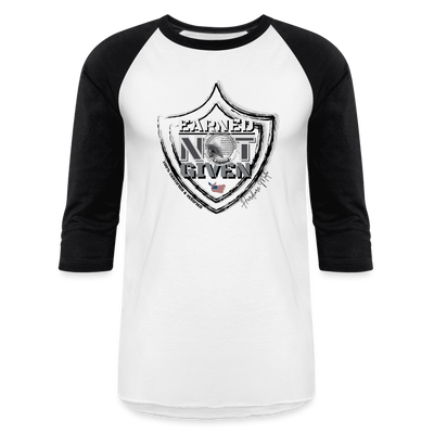 Baseball T-Shirt - white/black