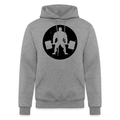 Champion Unisex Powerblend Hoodie - heather gray