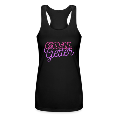 Women’s Performance Racerback Tank Top - black