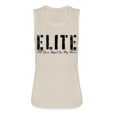 Women's Flowy Muscle Tank by Bella - dust