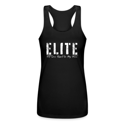 Women’s Performance Racerback Tank Top - black