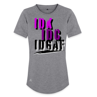 Adidas Women's Recycled Performance T-Shirt - heather gray