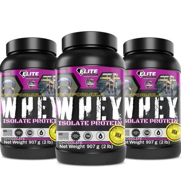 'ELITE WOMEN' Whey Protein Isolate (Chocolate)