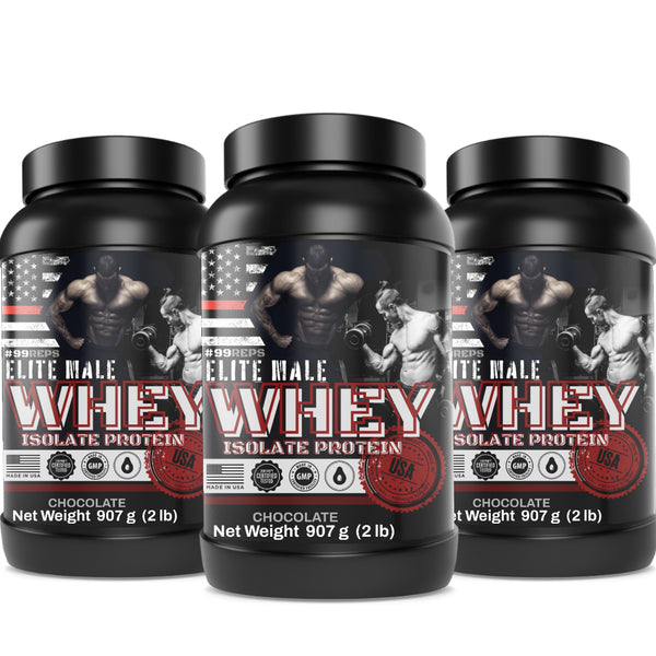 #99REPS 'ELITE MALE' Whey Protein Isolate