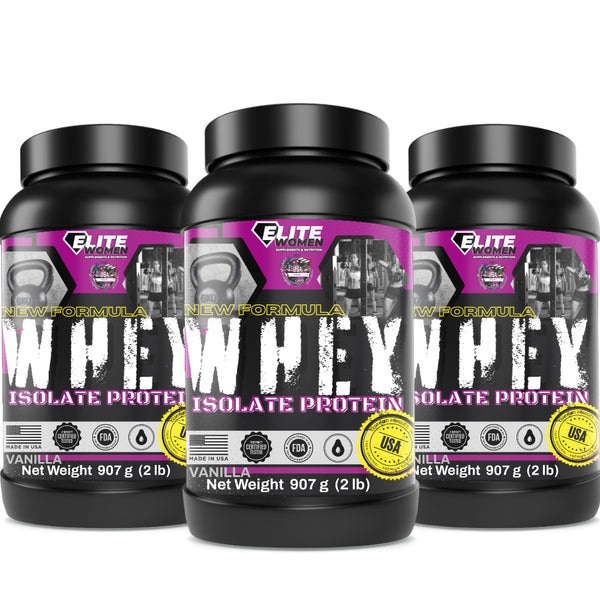 'ELITE WOMEN' Whey Protein Isolate (Vanilla)