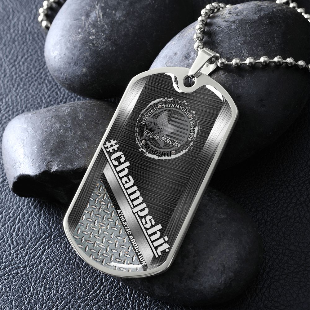 Military Dog Tag Necklace **Engrave Option**