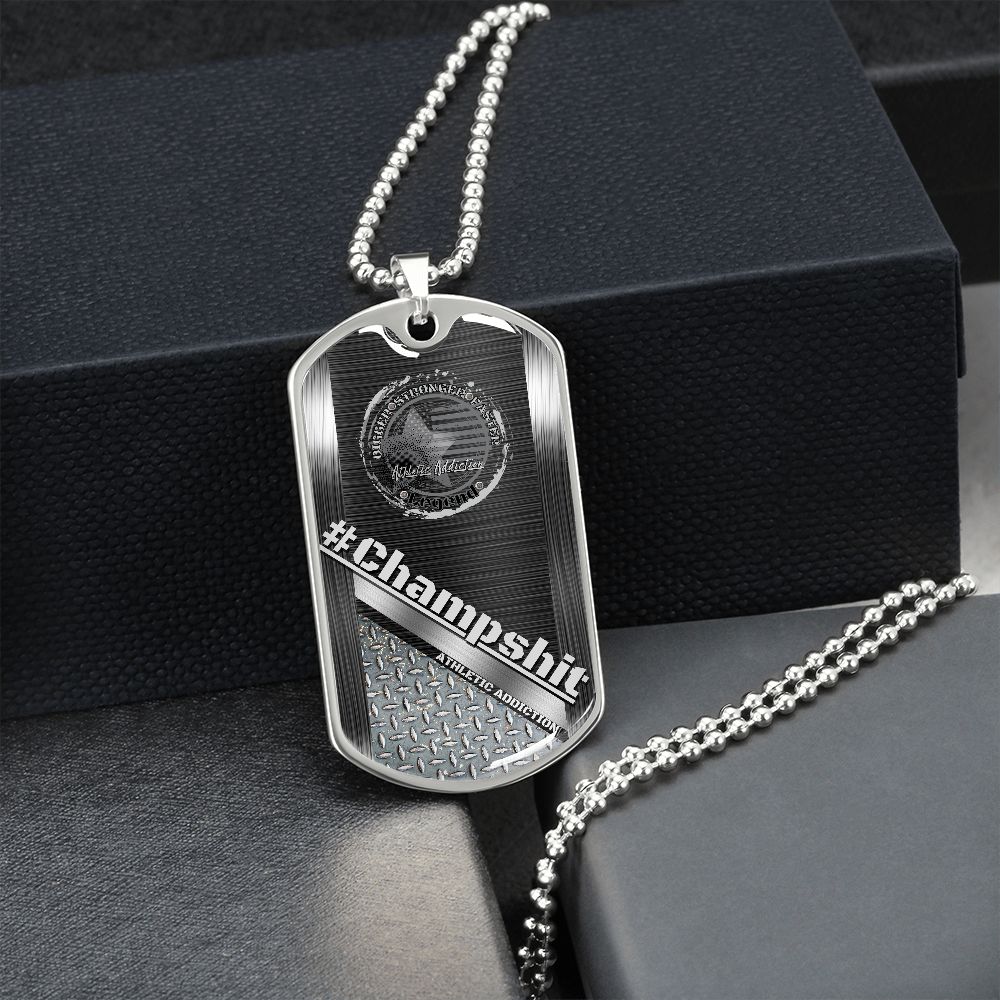 Military Dog Tag Necklace **Engrave Option**