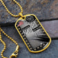 Military Dog Tag Necklace **Engrave Option**