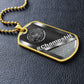 Military Dog Tag Necklace **Engrave Option**