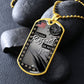 Military Dog Tag Necklace **Engrave Option**