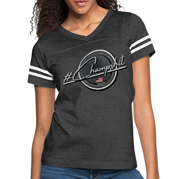 Women’s Vintage Sport T-Shirt - vintage smoke/white