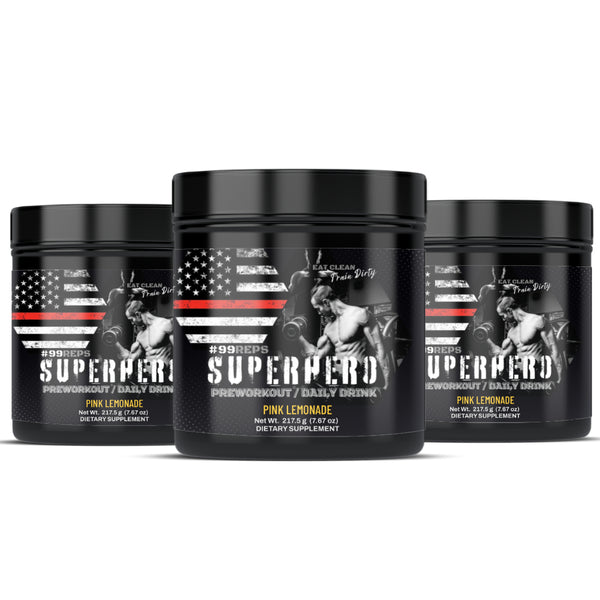 #99REPS 'SUPERHERO' Pre-Workout & Daily Drink